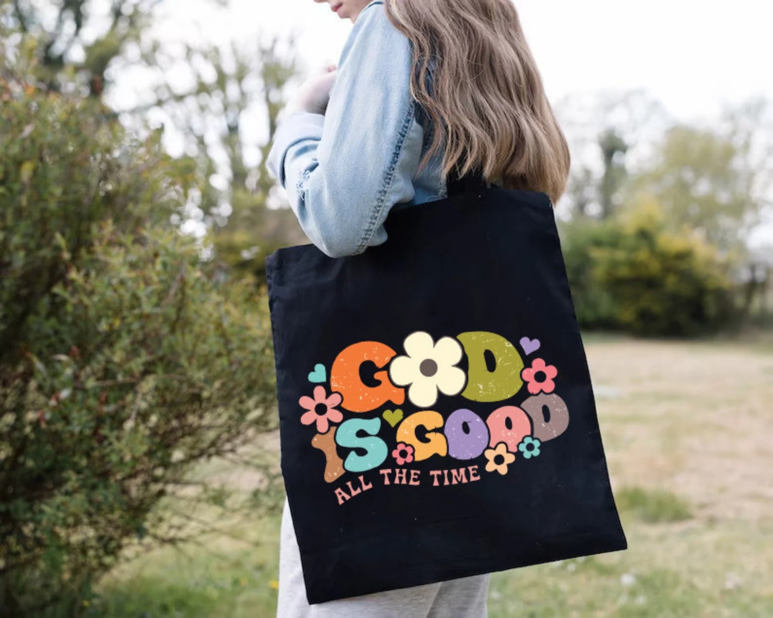 Tote Bag Canvas Print - God Is Good Tote Bag Canvas