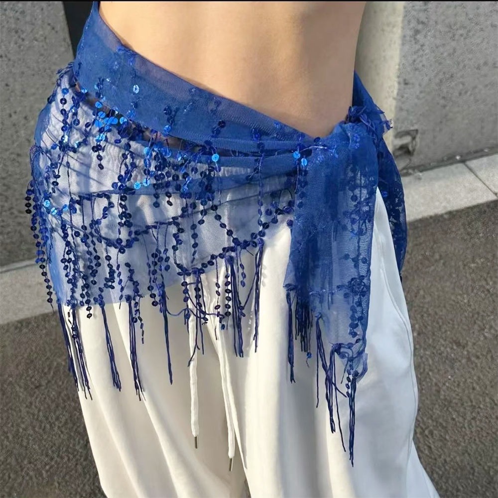 Fashion Sequins Belly Dance Be - Street Fashion India 评论和价格