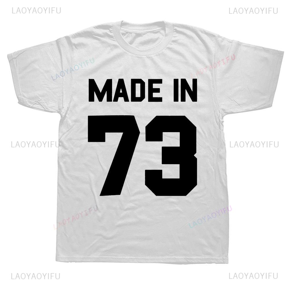 Hot Sale Made in 73 Graphic Cl - Street Fashion Baggy 评论和价格