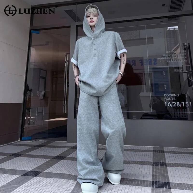 LUZHEN Original Tops Sleeve 20 - Street Summer Fashion 评论和价格