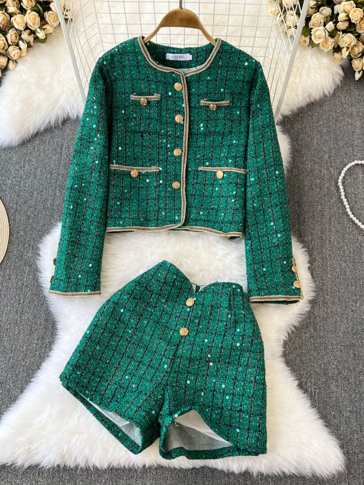 Autumn Winter Lady Two Piece O - Street Fashion Luxury 评论和价格