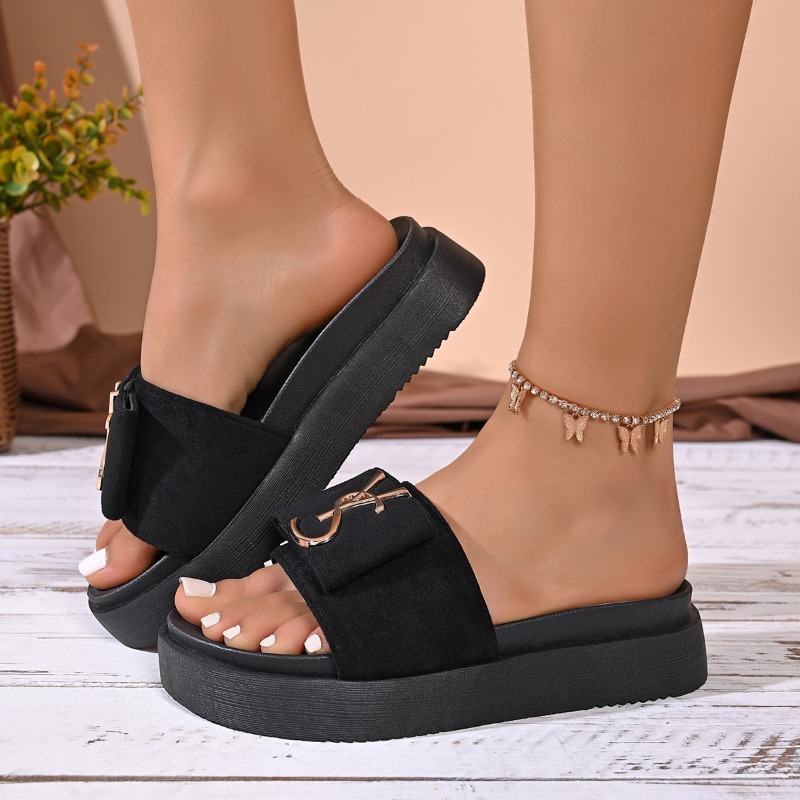 Slippers Luxury shoes Women Pl - Street Fashion Luxury 评论和价格