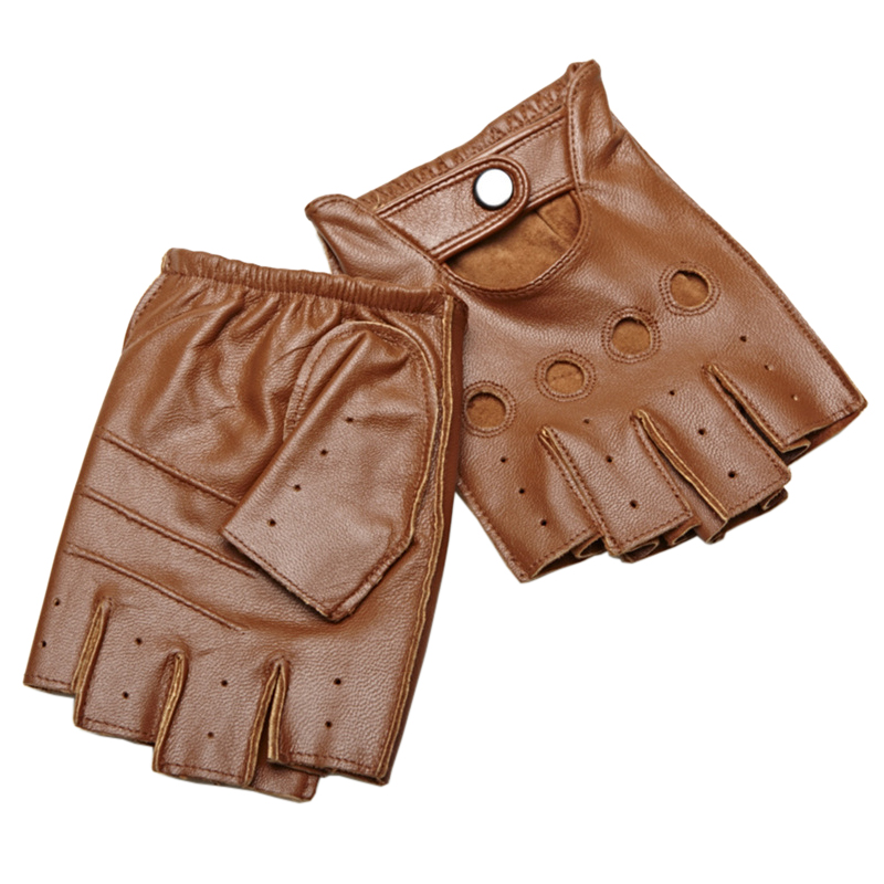 High Quality Man's Half Finger - Street Fashion Gloves 评论和价格