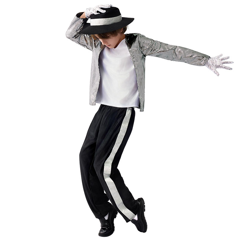 Boy Michael Jackson Billie Jea - Street Fashion Gloves 评论和价格
