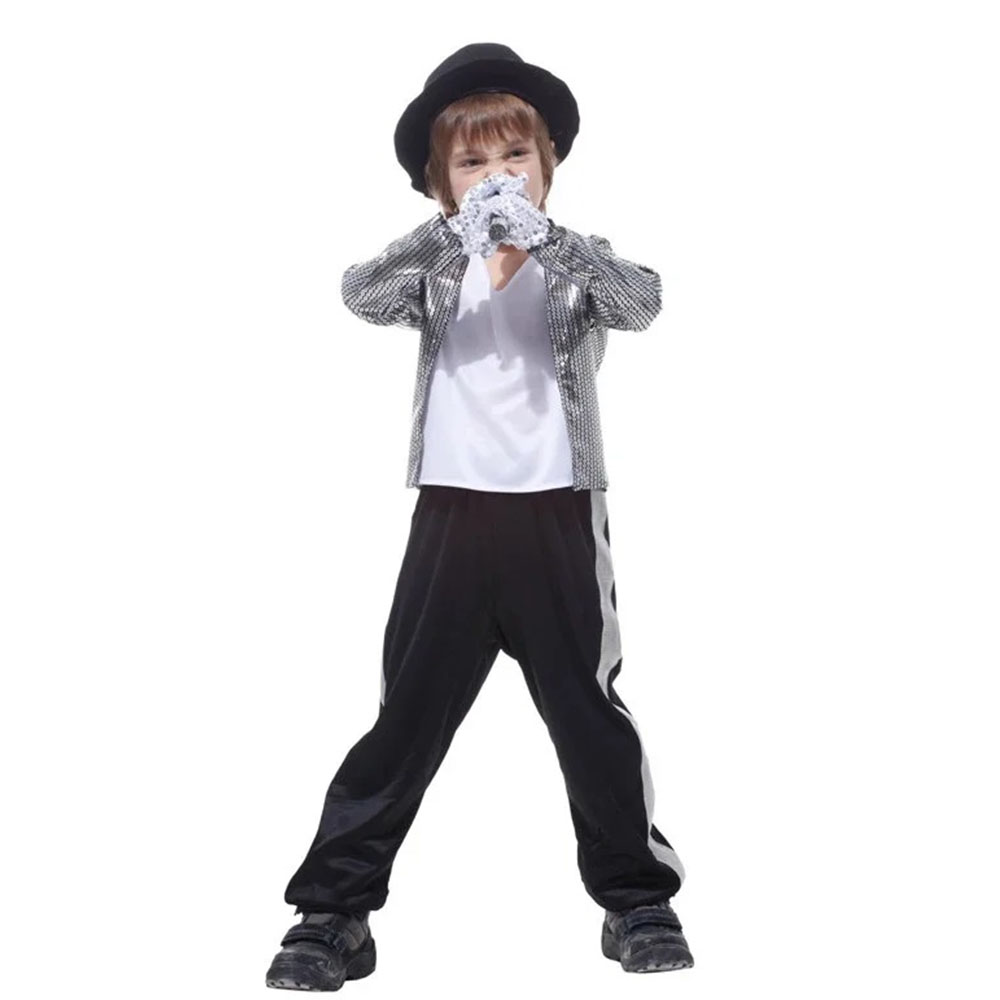Boy Michael Jackson Billie Jea - Street Fashion Gloves 评论和价格