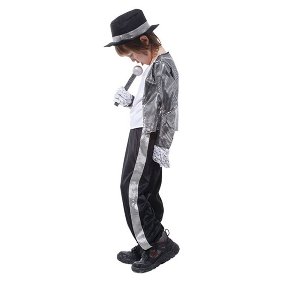 Boy Michael Jackson Billie Jea - Street Fashion Gloves 评论和价格
