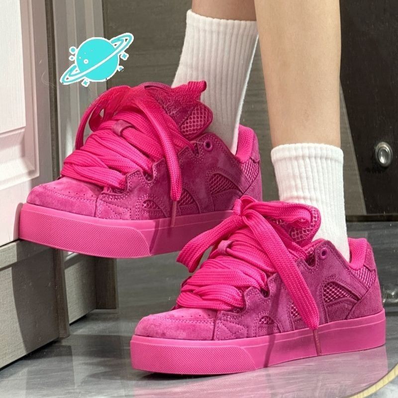 New Womens Chunky Sneakers Tre - Street Fashion Trends 评论和价格