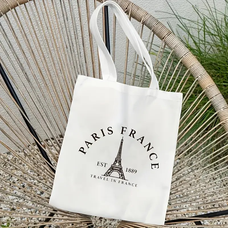 Paris Travel Tote Bag for Wome - Tote Bag Canvas Print 评论和价格