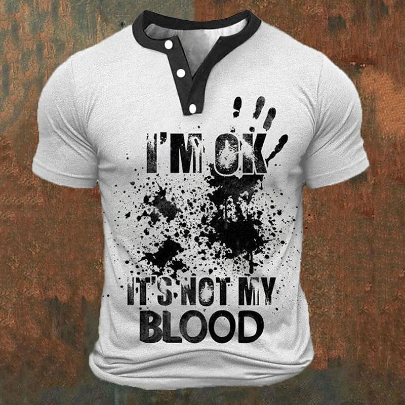 Funny 3D Letter Print Men's He - Street Summer Fashion 评论和价格