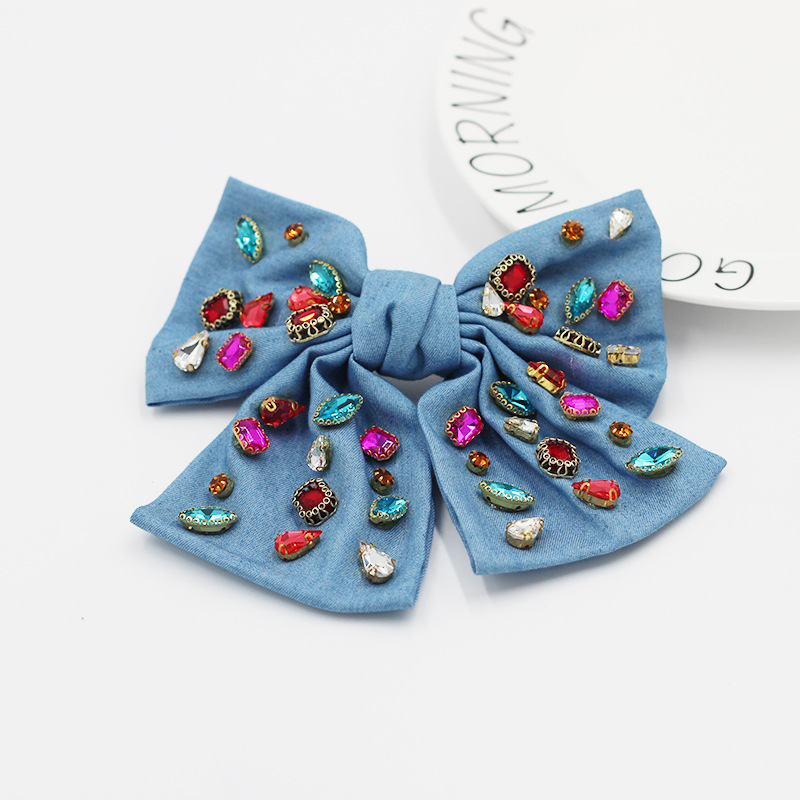 New Fashion Fabric Bow Diamond - Street Fashion Walk 评论和价格