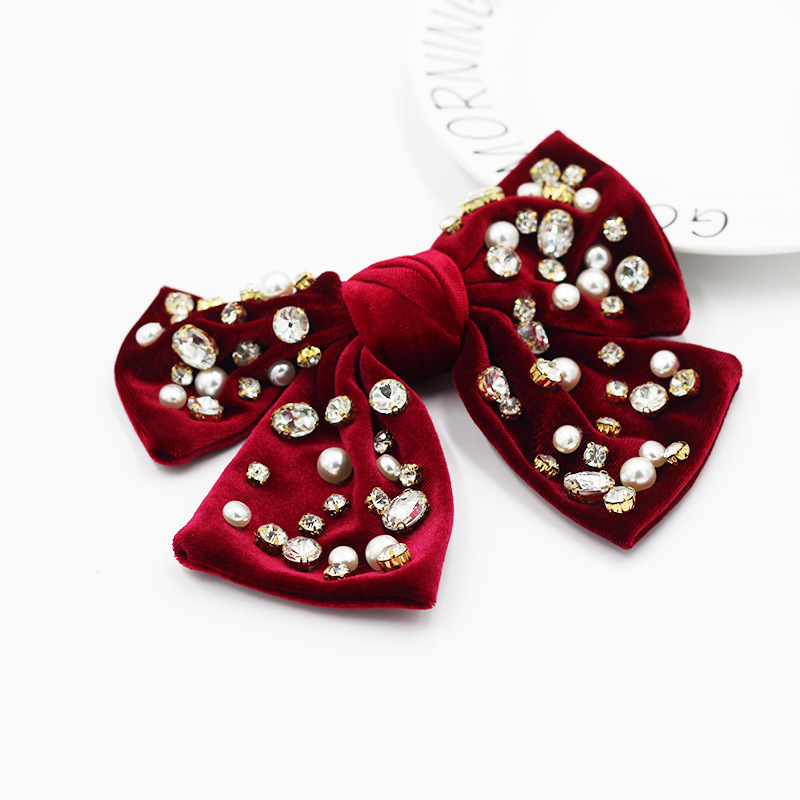 New Fashion Fabric Bow Diamond - Street Fashion Walk 评论和价格