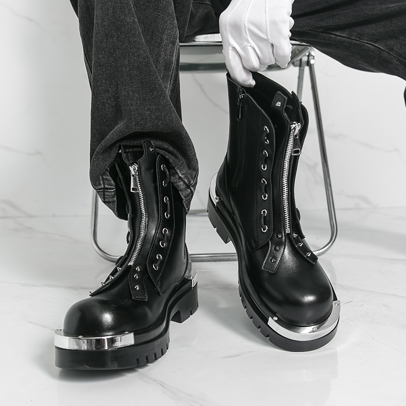 Men's thick soled boots Design - Street Fashion Walk 评论和价格