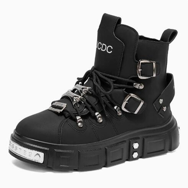 Fashion Rivet Black High top S - Street Fashion Luxury 评论和价格