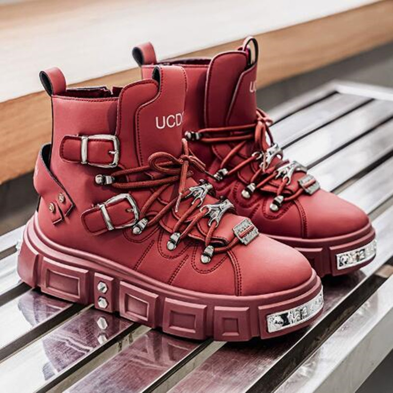Fashion Rivet Black High top S - Street Fashion Luxury 评论和价格
