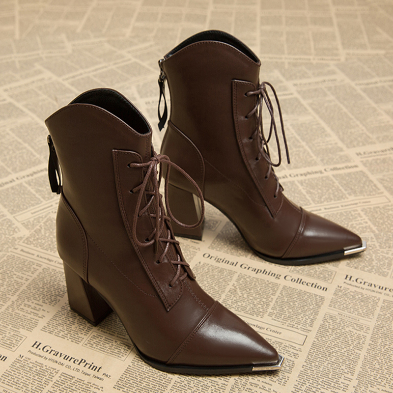 Women's Ankle Boots Fashion Po - Street Fashion Luxury 评论和价格